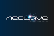 MBF Neowave - Wide Futuristic scifi, a Sans Serif Font by MoonBandit (Thumbnail 1 of 5)