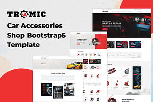 Car Accessories Shop HTML Template