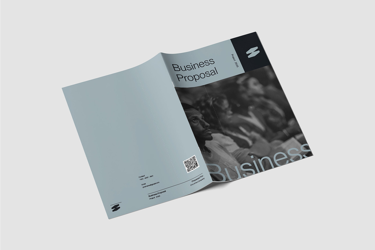 Project Business Proposal Template, a Brochure Template by TMint Play (Photo 8 of 8)