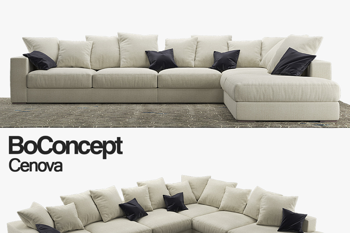sofa BoConcept Cenova IF52, a Furniture 3D Model by Alartimodels (Photo 1 of 9)