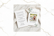 Funeral Prayer Card Canva FR007, a Card Template by TyphoonStudio (Thumbnail 4 of 6)