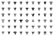 Set of letter T logo, a Branding & Logo Template by NataliiaVolyk (Thumbnail 2 of 3)