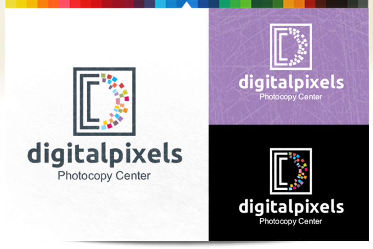 Digital Pixels, a Branding & Logo Template by Acongraphic