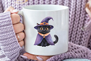 Watercolor Halloween Clipart, an Illustration by CraftArtStudio (Thumbnail 4 of 6)