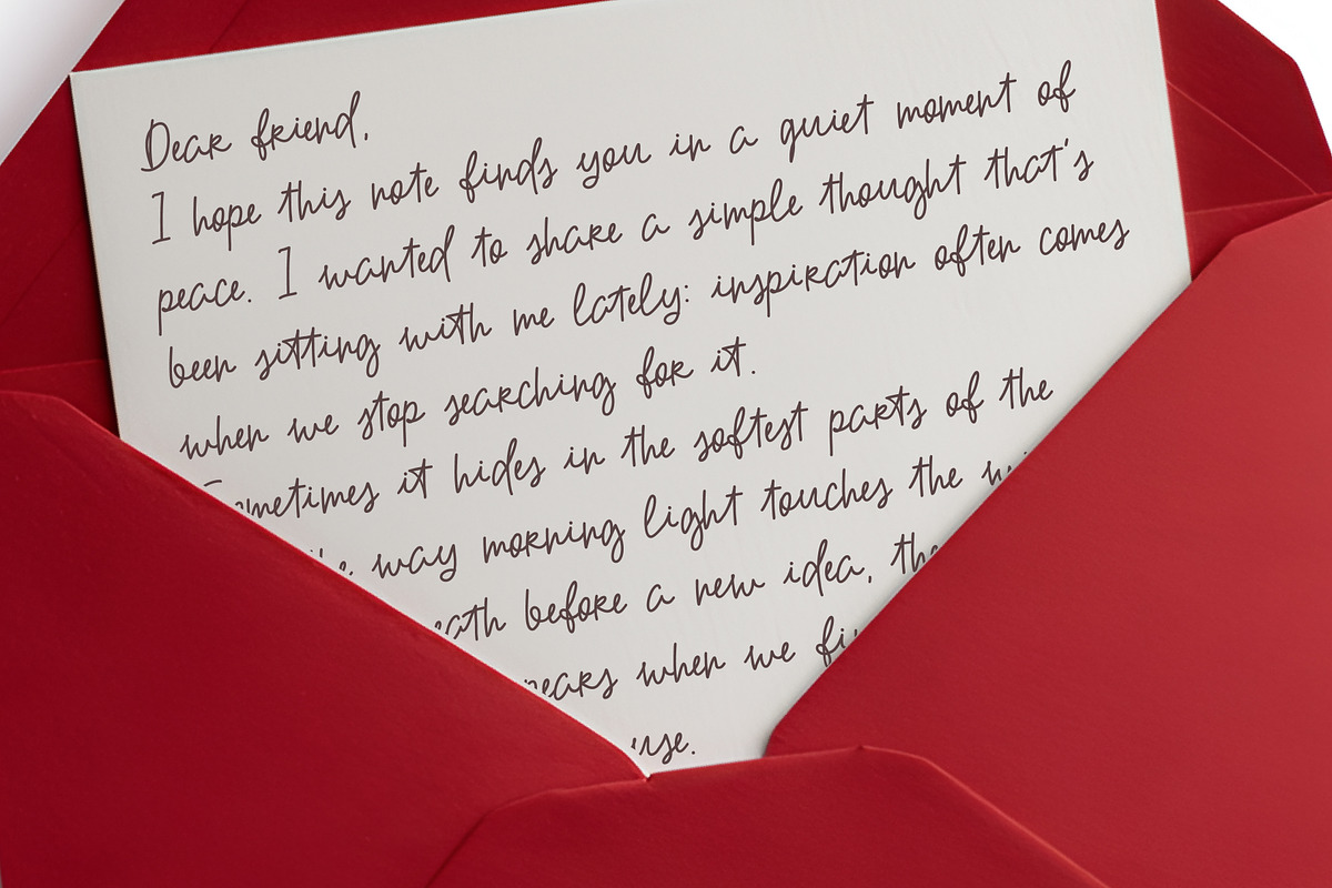 Caladriel Elegance Font, a Handwritten Font by AnnArt (Photo 9 of 11)
