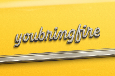 Car Emblem Logo Mockup