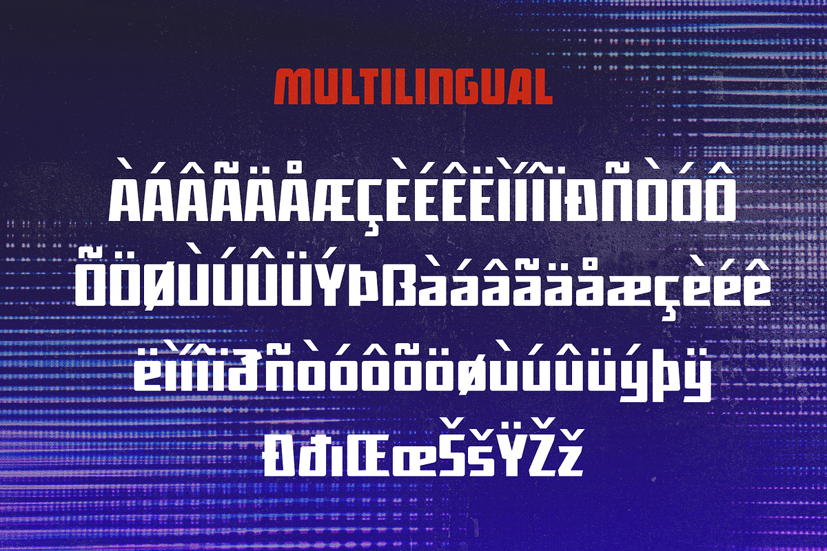 Remva – Geometric Condense Font, a Sans Serif Font by Drizy (Photo 4 of 9)