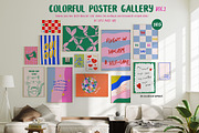 Colorful Gallery Art Prints Vol-2, a Background Graphic by Essentially Nomadic (Thumbnail 1 of 12)