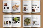 Minimal Recipe Book Design, a Brochure Template by MightyDesign (Thumbnail 3 of 6)