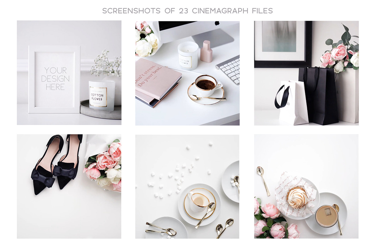 ANIMATED Instagram photos Feminine, a Social Media Template by Una Matison (Photo 7 of 20)
