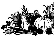 Thanksgiving Harvest SVG Bundle, an Illustration by Designs_River (Thumbnail 29 of 48)