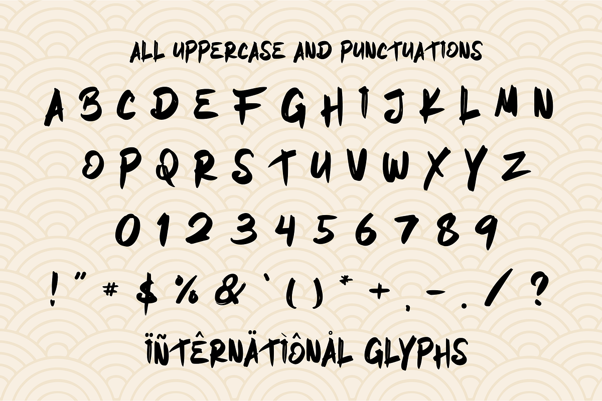 Tamagoyaki | Japanese Style Font, a Font by Tigadestd Type (Photo 5 of 7)