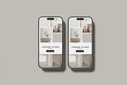 iPhone 15 Pro Mockup, an iPhone Mockup by Bangdastudio (Thumbnail 7 of 7)