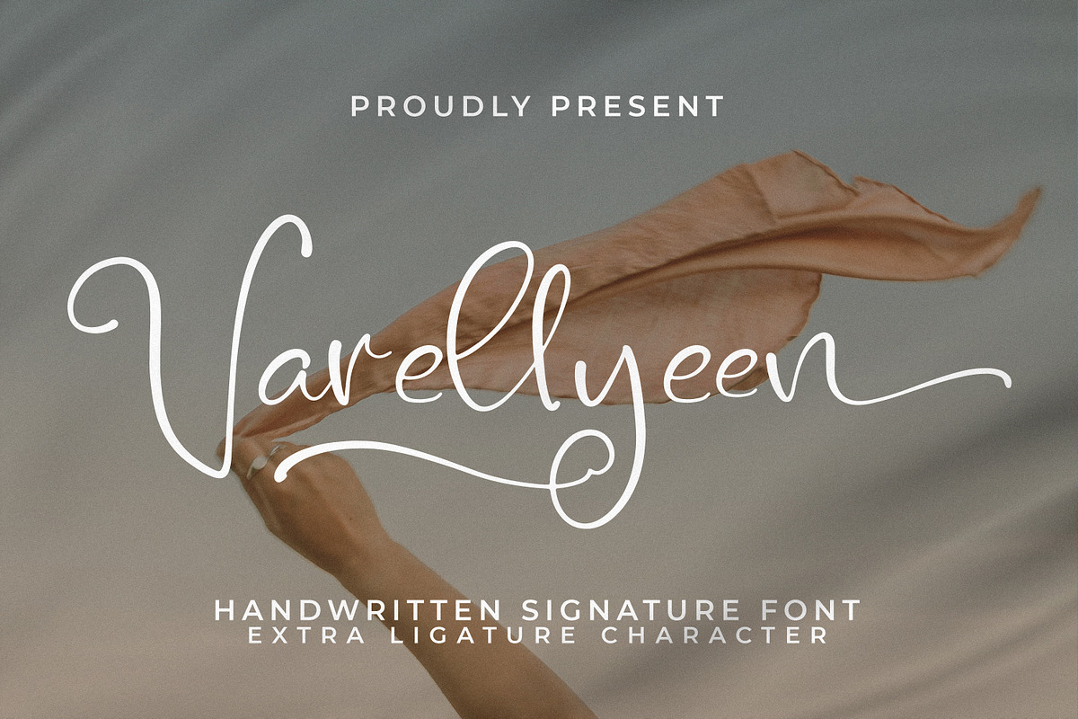 Varellyeen, a Handwritten Font by Integritype Studio (Photo 1 of 15)