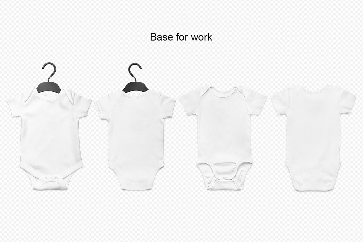 Onesies Mock-up, an Apparel Mockup by RM_design (Photo 3 of 3)