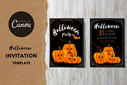 Halloween Party invitation, an Invitation Template by Thursdaypaper (Thumbnail 4 of 6)