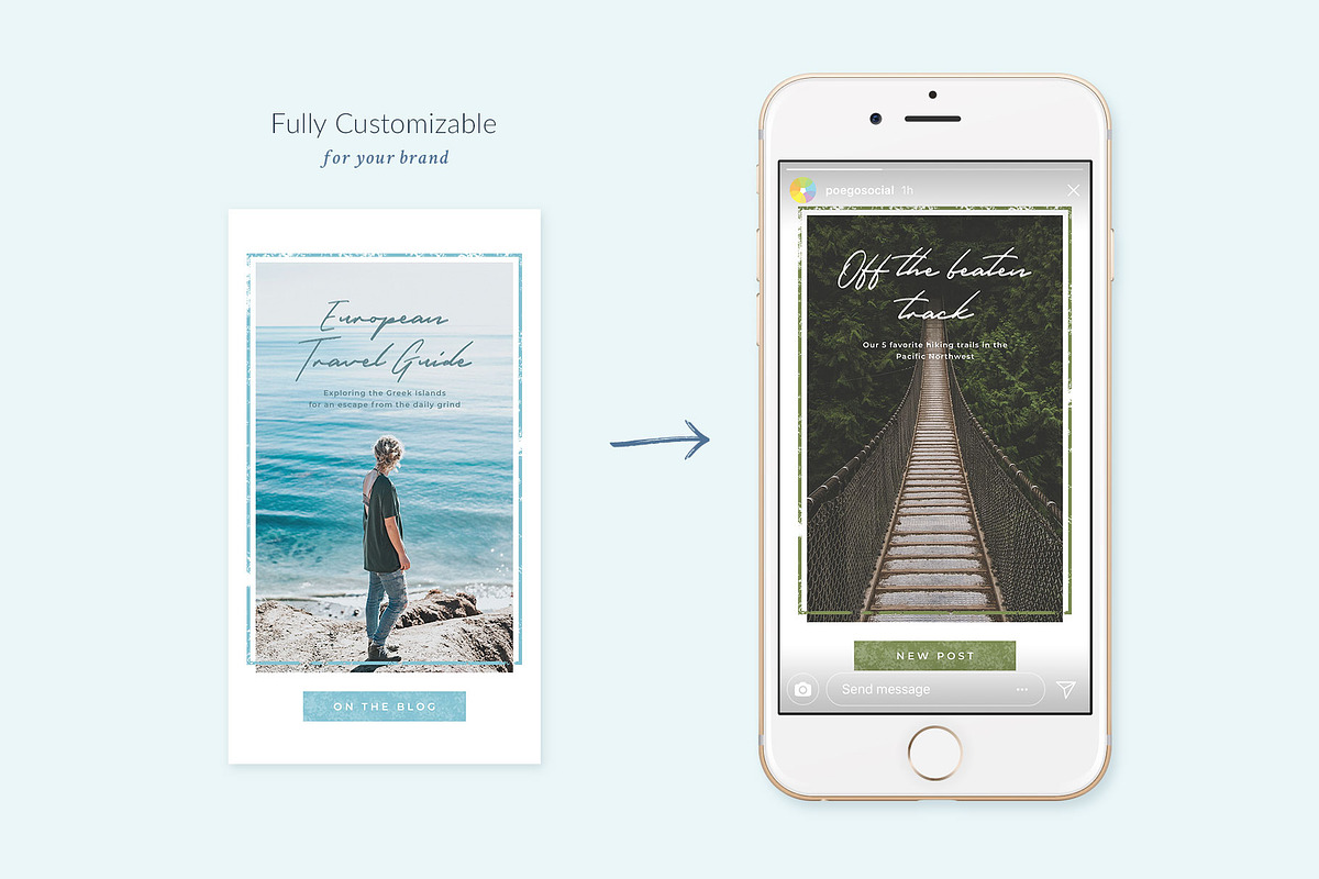 Instagram Stories Oceans | CANVA, a Social Media Template by Poego Social (Photo 3 of 12)