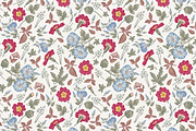 4 Seamless Flowers Primrose Petunia, a Pattern Graphic by Vintage (Thumbnail 8 of 15)