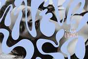 Y2K Lettering Psychedelic Retro Vibe, an Object Graphic by Oksana Trygub (Thumbnail 5 of 19)