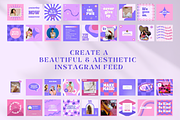 Retro Instagram Post Templates Canva, a Social Media Template by Boltik Studio (Thumbnail 3 of 10)