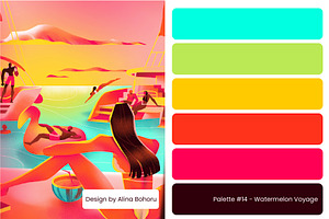 Bold & Bright Color Palettes