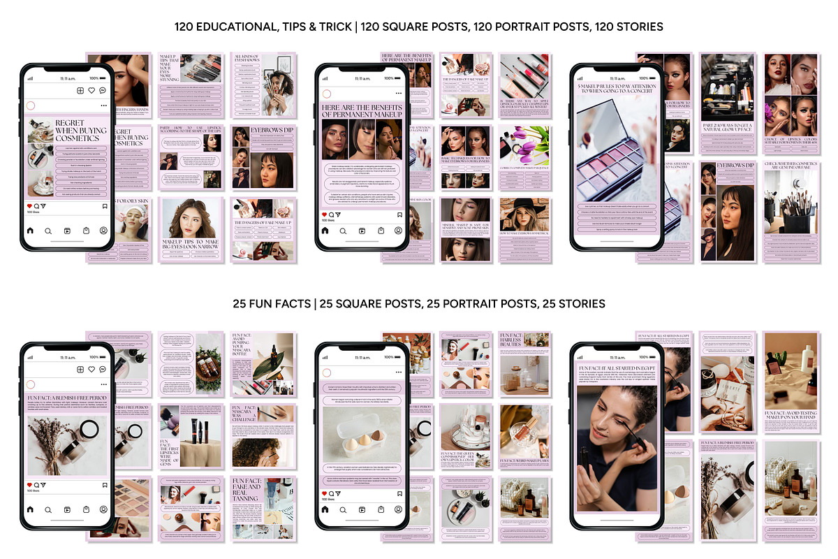 Makeup Social Media Template, a Social Media Template by Kalubuak (Photo 3 of 10)