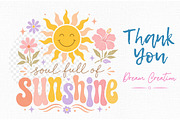 Soul Full Of Sunshine Summer PNG, an Illustration by Dream Creation (Thumbnail 7 of 7)