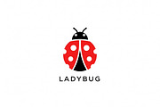 inimal Red Ladybug, a Branding & Logo Template by Logocreative (Thumbnail 2 of 2)
