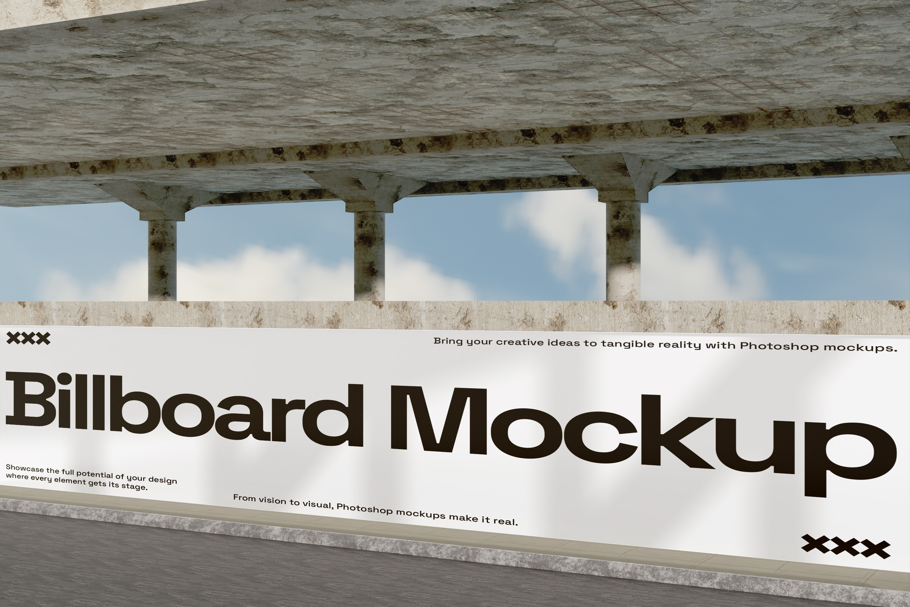 City Billboard Mockup, an Advertising Mockup by Unerispace