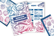 Seafood Illustrations, a Food Illustration by PicByKate (Thumbnail 5 of 5)