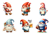 Watercolor Fathers Day Gnome, an Illustration by CreationArt (Thumbnail 2 of 5)