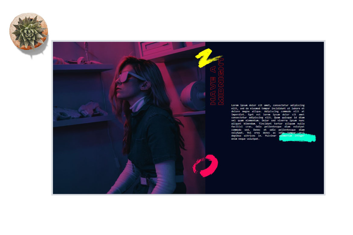 Blurry Night - Gradient Powerpoint, a Presentation Template by Putra Khan (Photo 5 of 12)