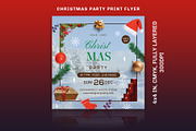 Christmas Party Flyer, a Flyer Template by designerzDukan (Thumbnail 1 of 2)