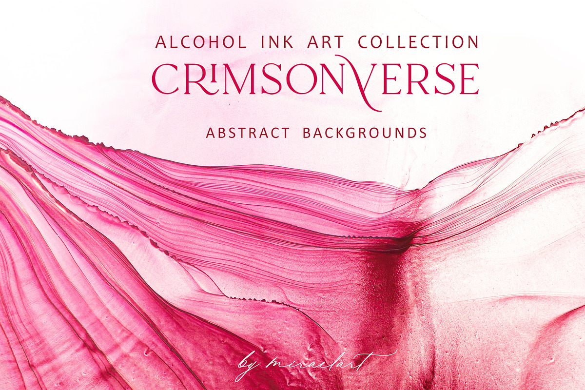 Red pink abstract backgrounds, a Texture Graphic by MiraEl Art (Photo 1 of 16)