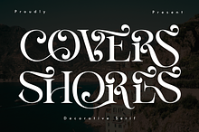 COVERS SHORES - ROMANTIC FONT