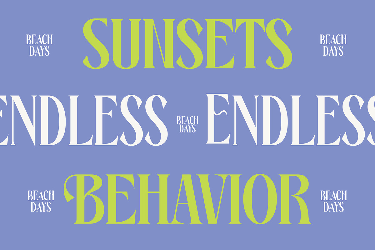 Kenora Groovy Retro Serif Font, a Serif Font by timelesstype.co (Photo 12 of 20)