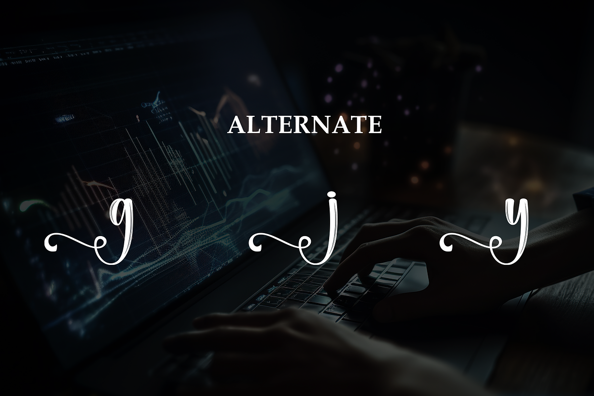 Analytic | Script Font, a Handwritten Font by Scratchones (Photo 8 of 9)