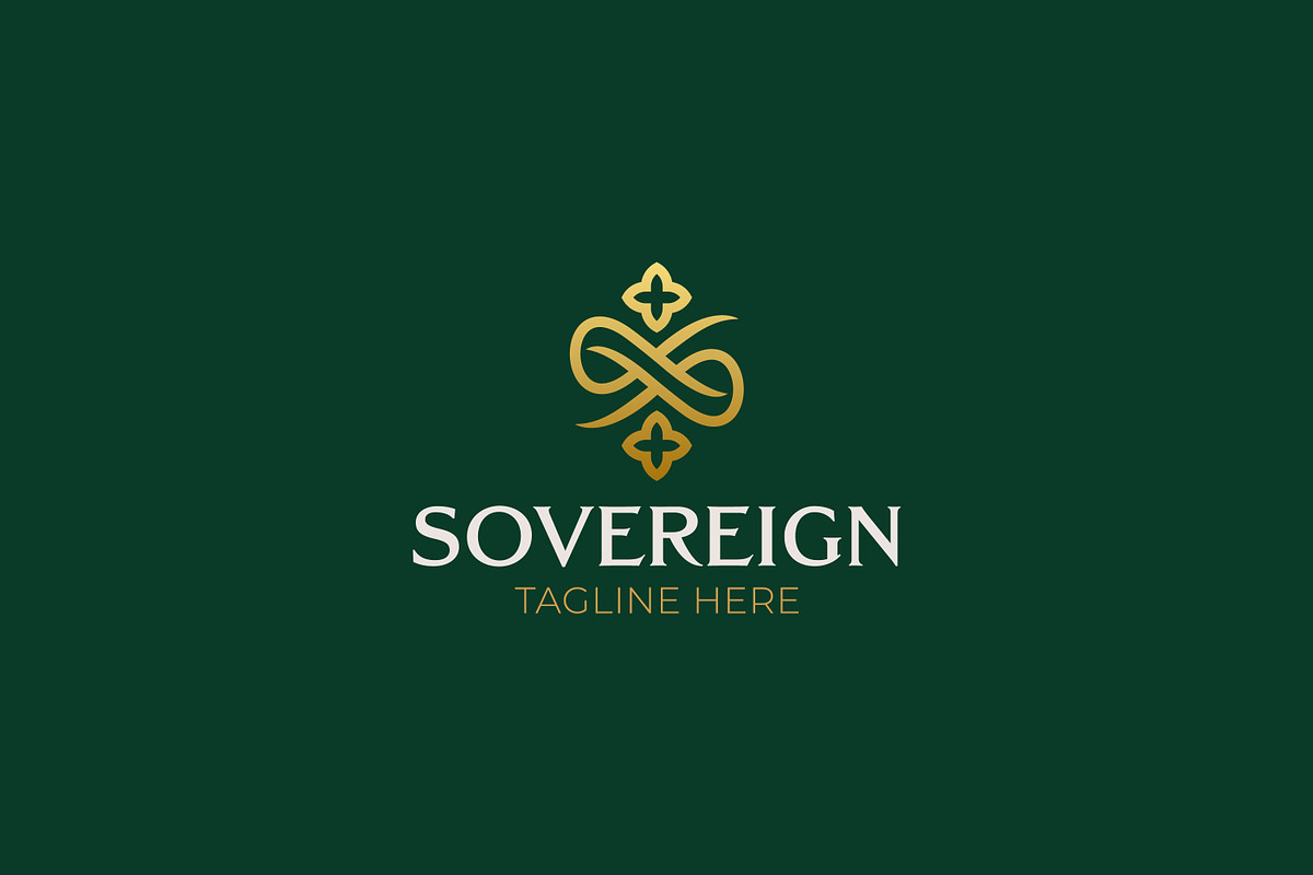 Sovereign Luxury Logo Monogram Gold, a Branding & Logo Template by Signatoro (Photo 1 of 3)