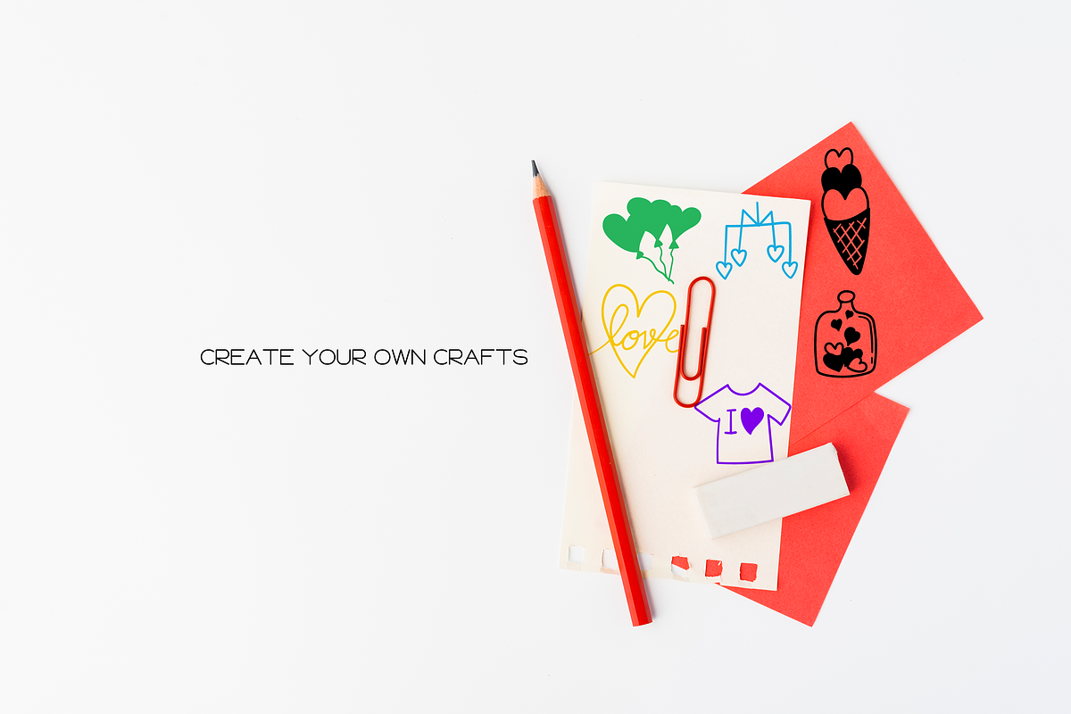 Love Doodles - Dingbats Font, a Symbol Font by WADLEN (Photo 5 of 7)