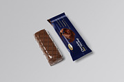 Chocolate Bar Mockup, a Packaging Mockup by Difa Design (Thumbnail 4 of 5)