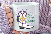 Shake Your Bootie PNG Mardi Gras PNG, an Illustration by Black Bird Studio (Thumbnail 3 of 3)