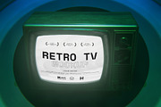 Cosmic Retro TV Screen Mockup, an Advertising Mockup by herutage (Thumbnail 3 of 4)
