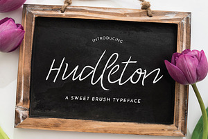 Hudleton  Typeface