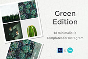 Green - 18 Instagram Templates, a Social Media Template by Annemiek van Luinen (Thumbnail 8 of 8)