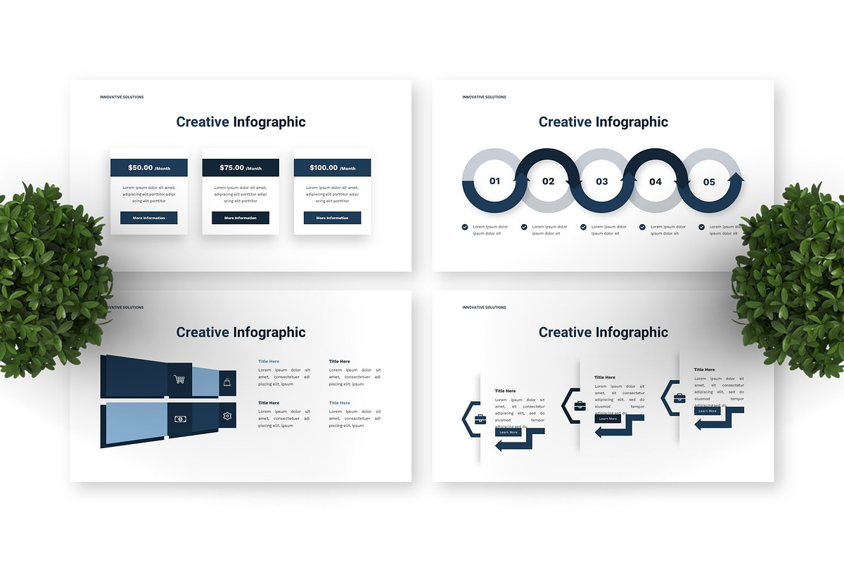 Innovative Solutions - Business PPT preview 4