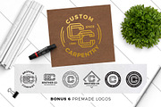 Monogram Logo Creator, a Branding & Logo Template by MockUpgrade (Thumbnail 4 of 7)