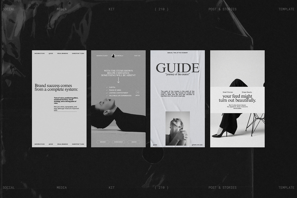 RIVA | Social Media Kit Bundle, a Social Media Template by Prapti Design (Photo 8 of 10)