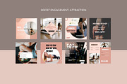 Fitness Coach Instagram Templates, a Social Media Template by Deepa Template Studio (Thumbnail 13 of 18)