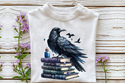 Halloween Reading Clipart, a Seasonal Illustration by Rose Art (Thumbnail 3 of 7)