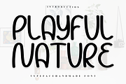 Playful Nature, a Serif Font by InermediaSTUDIO (Thumbnail 1 of 7)